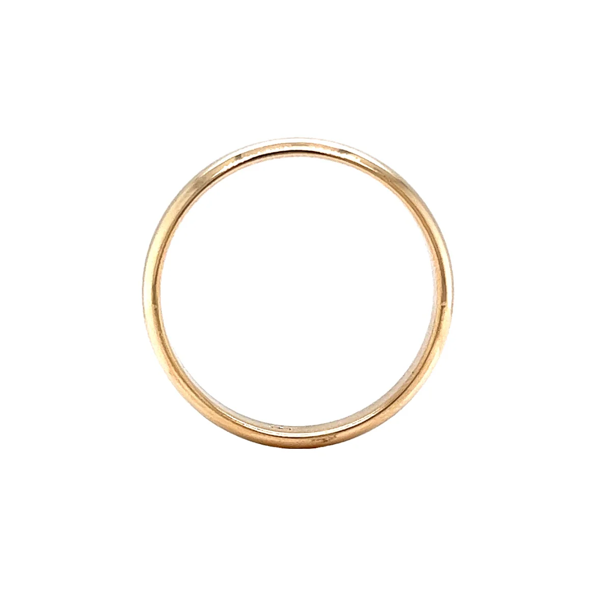 Classic Wedding Band in 14k Yellow Gold - Image 4