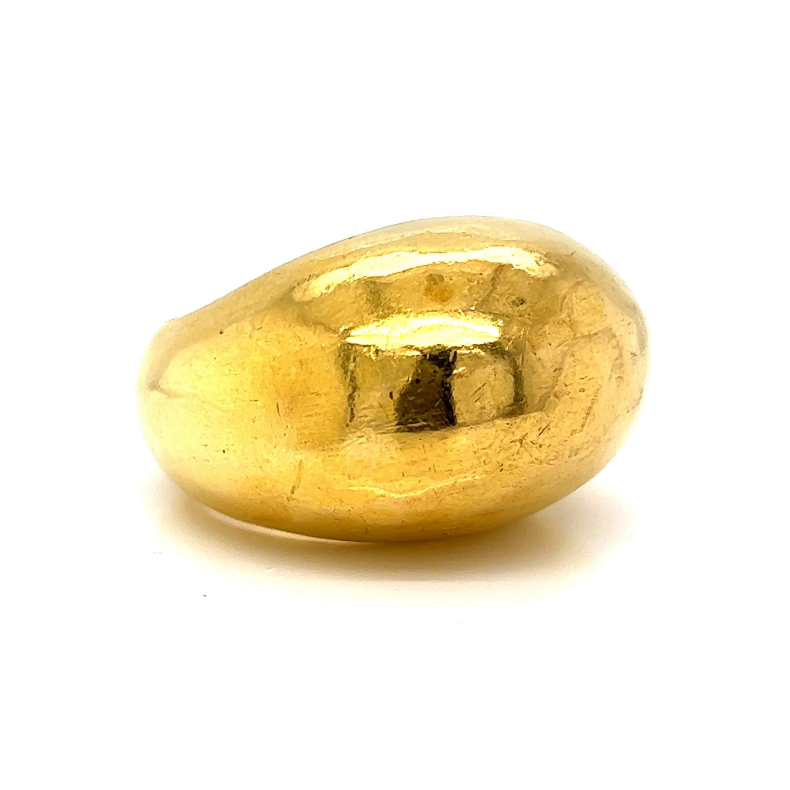 Rebecca Koven Dome Cocktail Ring in 18k Yellow Gold - Image 3