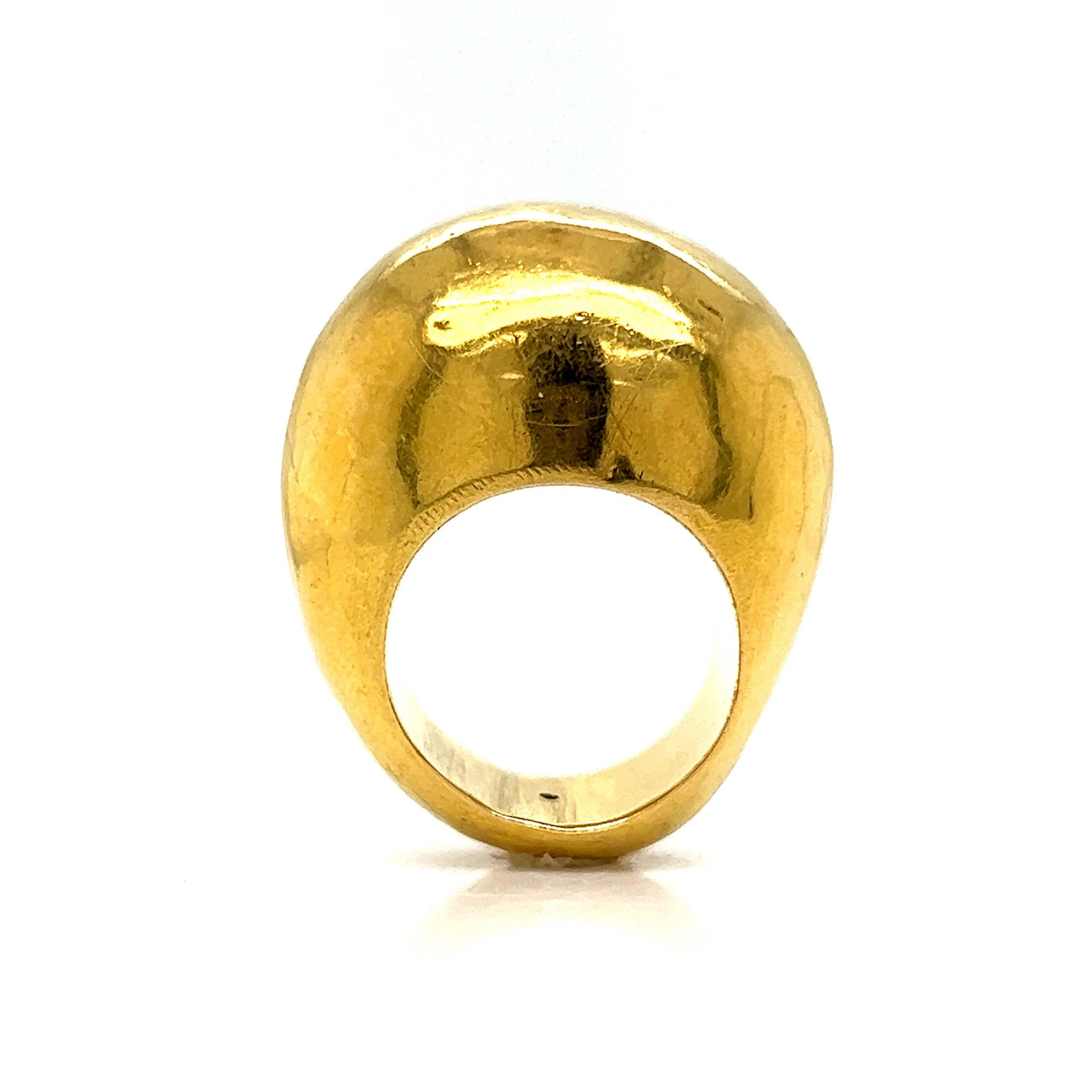 Rebecca Koven Dome Cocktail Ring in 18k Yellow Gold - Image 4