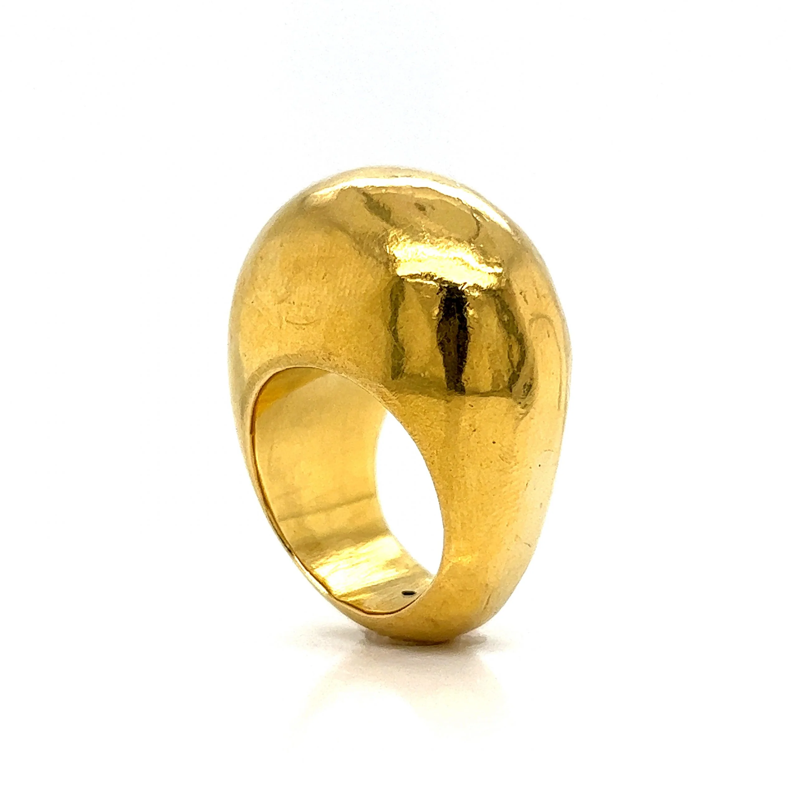 Rebecca Koven Dome Cocktail Ring in 18k Yellow Gold - Image 5