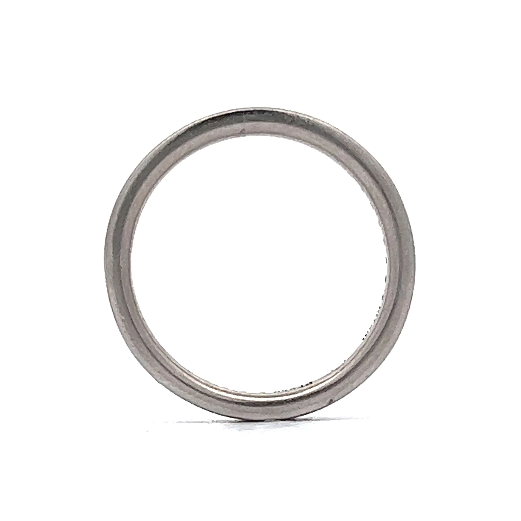Ritani Channel Set Diamond Wedding Band in Platinum - Image 4