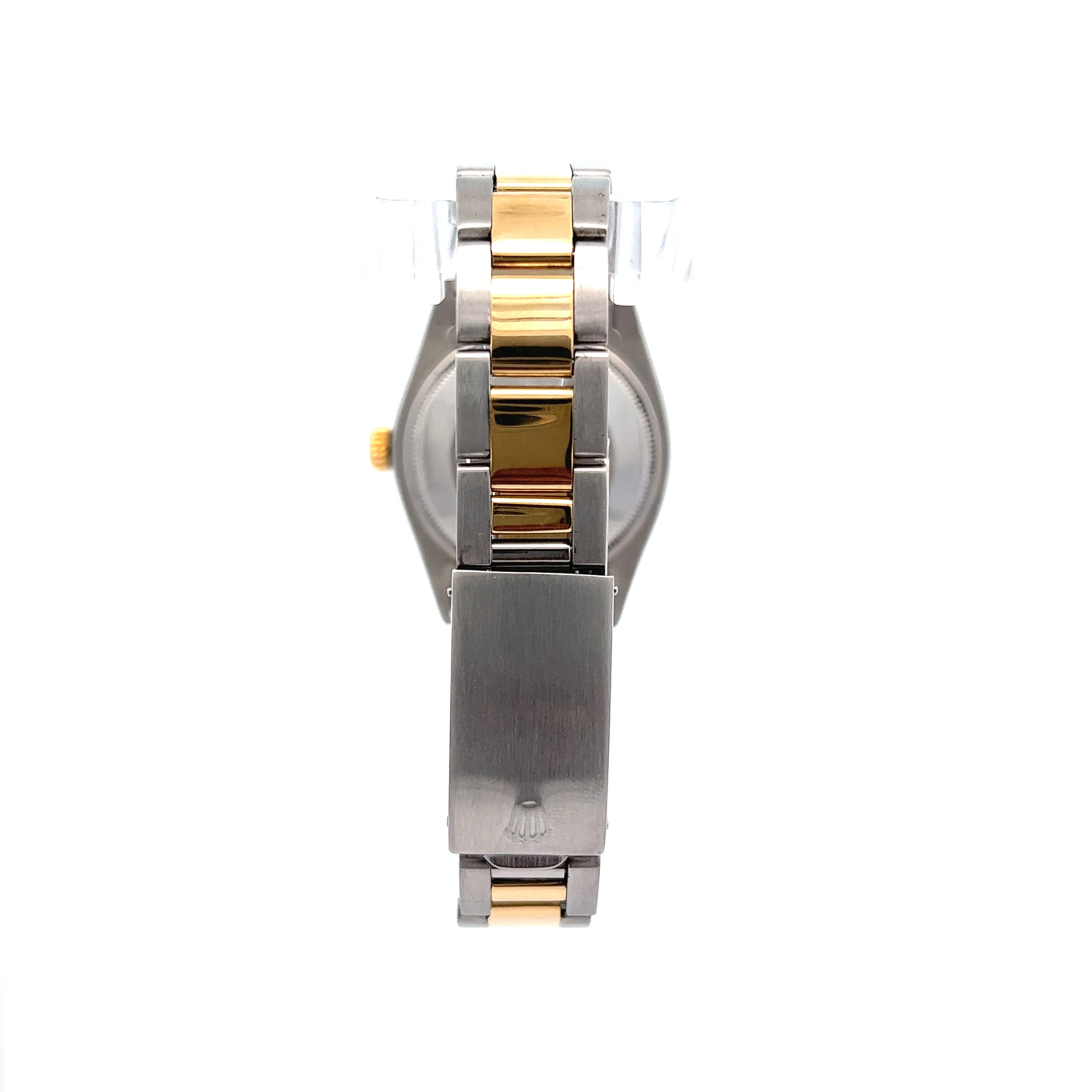 Rolex Date Two-Tone White Roman Dial Oyster 1501 - Image 4