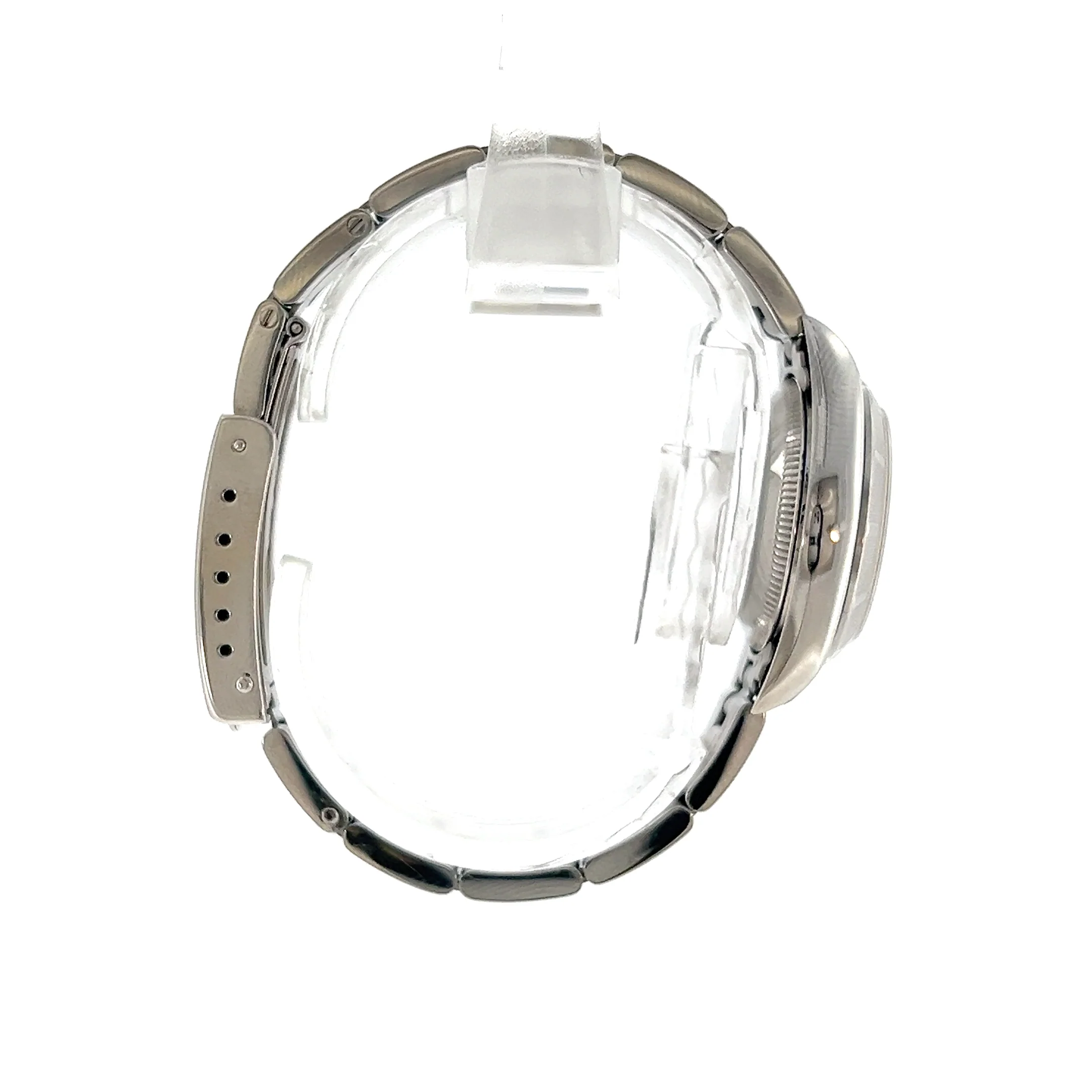 Rolex Oyster Perpetual 26mm Stainless Steel Silver Dial - Image 3