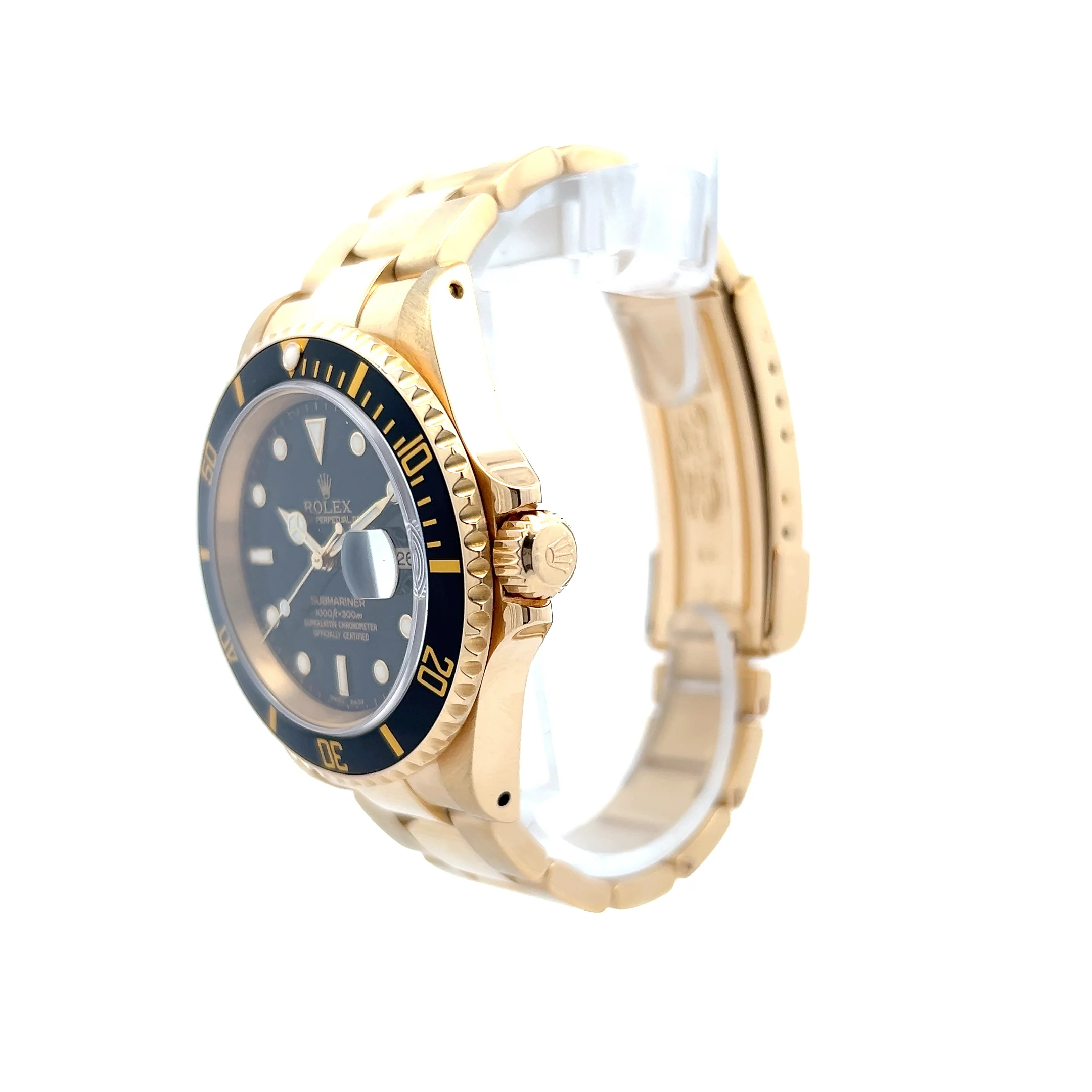 Rolex Submariner 40mm 1999 Ref 16618 in 18k Yellow Gold - Image 2