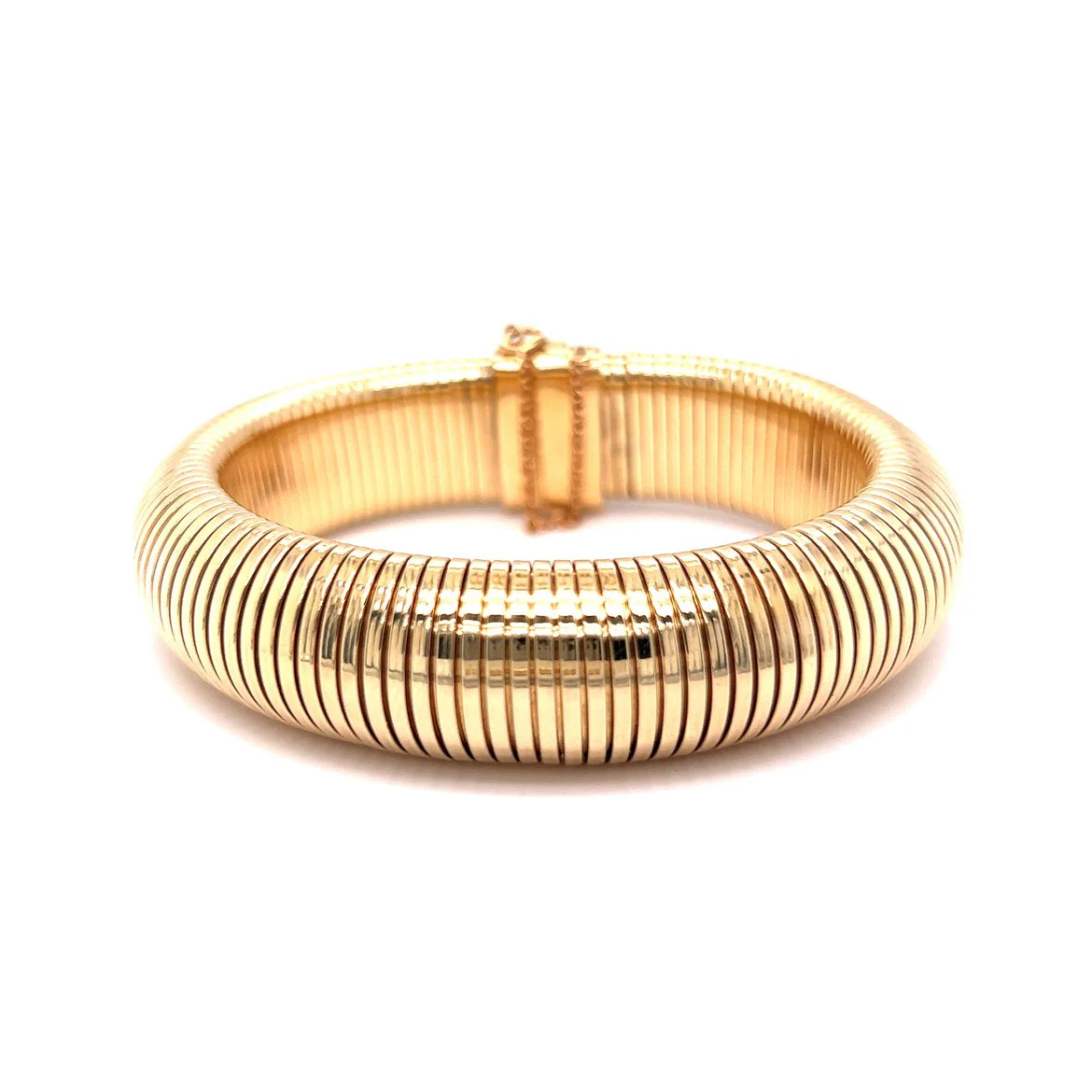 Tubogas Coil Bracelet in 14k Yellow Gold