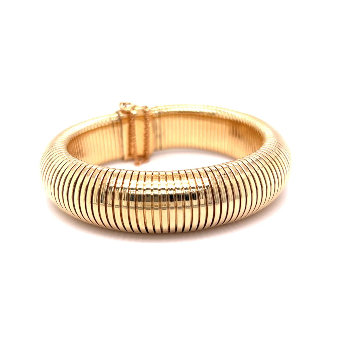 Tubogas Coil Bracelet in 14k Yellow Gold - Image 3