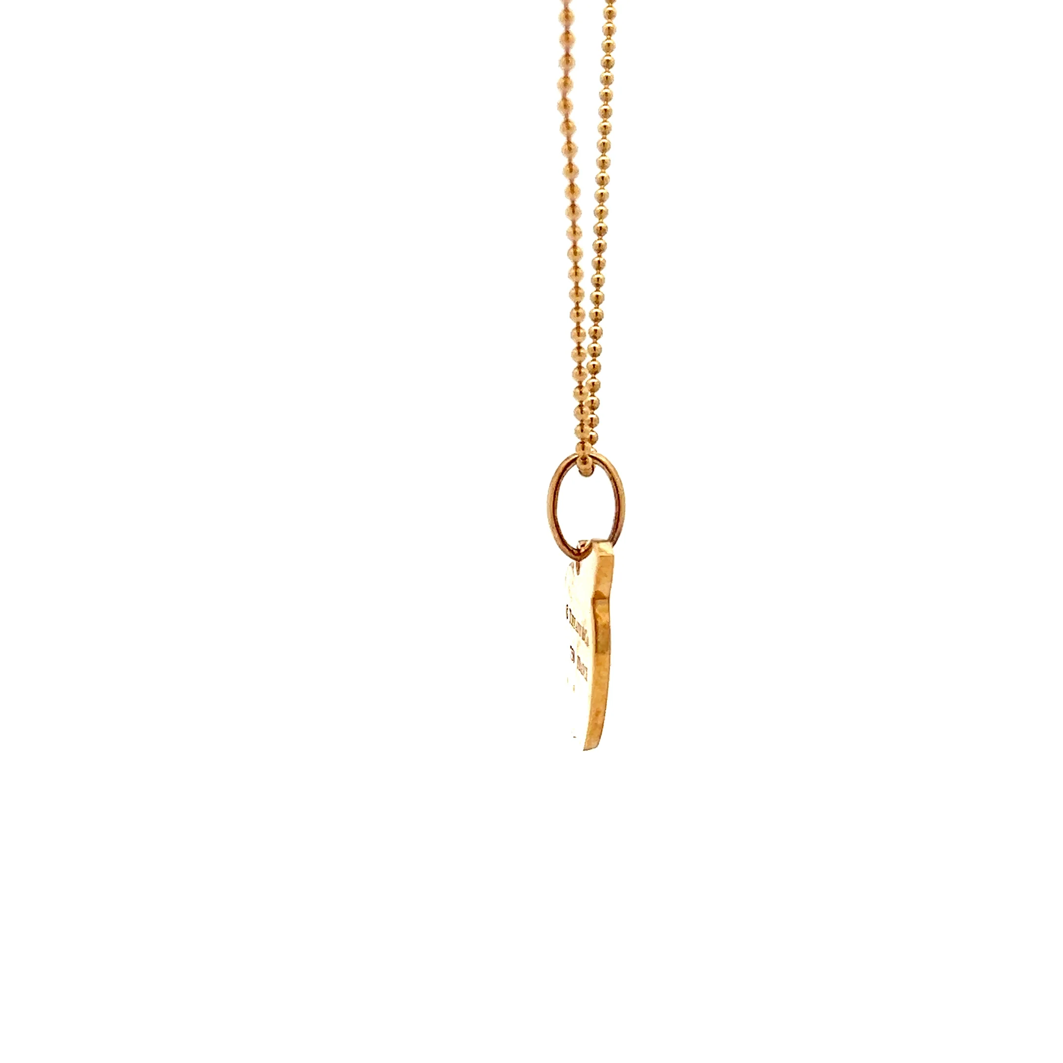 Tiffany & Co Apple Pendant in 18k Yellow Gold - Image 4