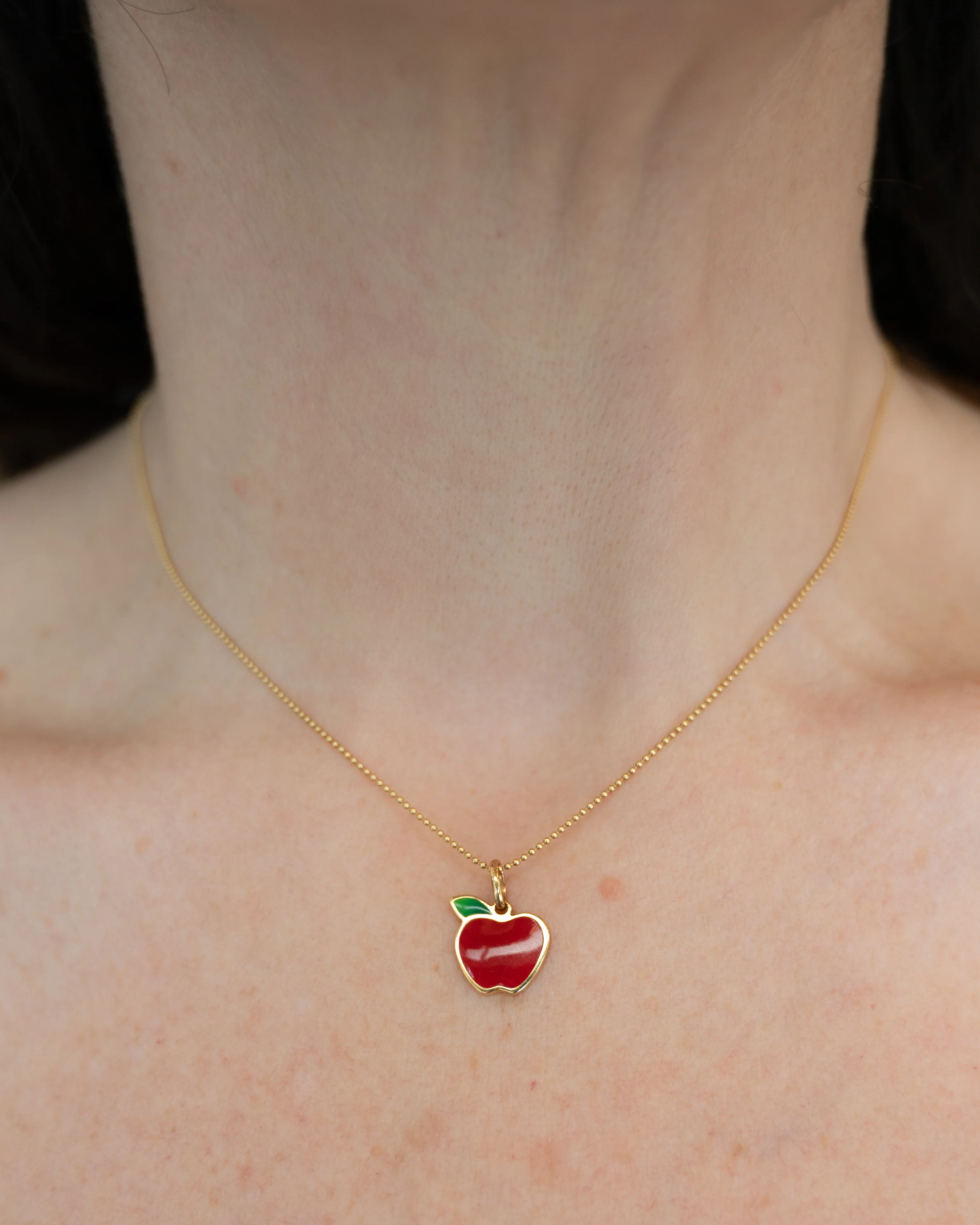Tiffany & Co Apple Pendant in 18k Yellow Gold - Image 7