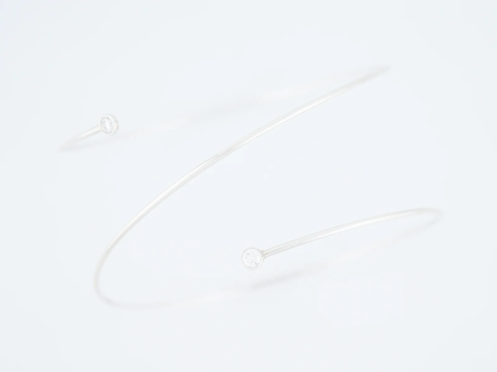Tiffany & Co Bracelet Modern .22 Round Brilliant Cut Diamonds in Sterling Silver - Image 4