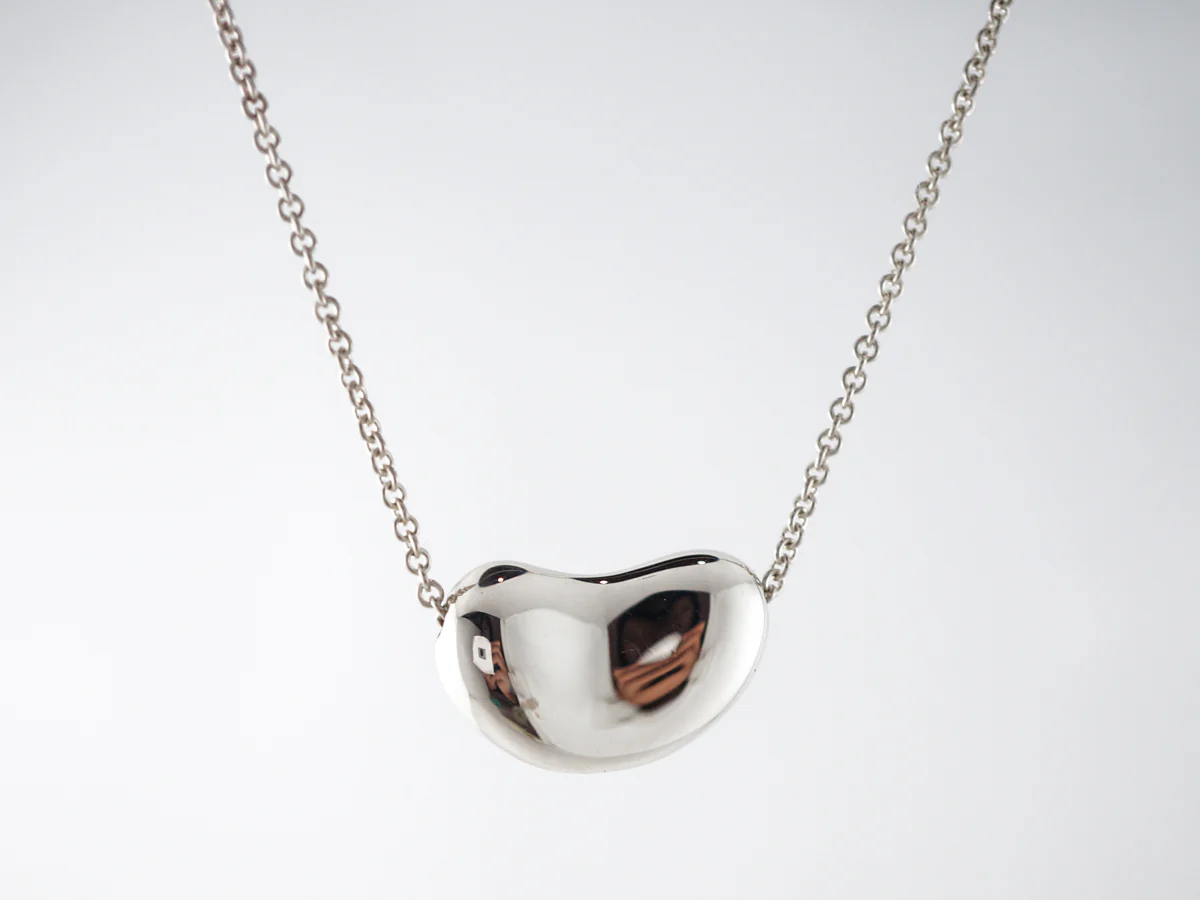 Tiffany & Co. Elsa Peretti Necklace Modern in Sterling Silver