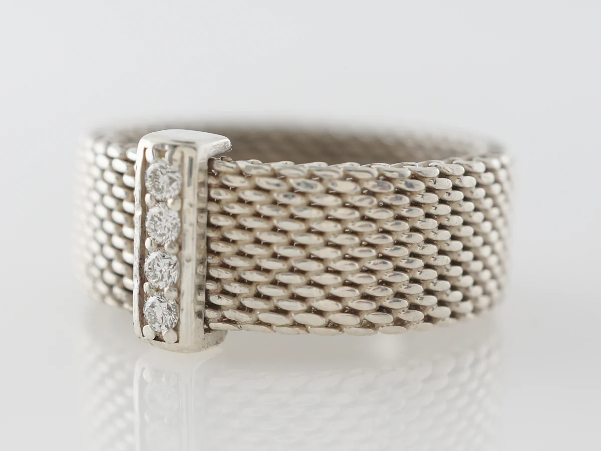 Tiffany & Co. Elsa Peretti Right Hand Ring in Sterling Silver - Image 2
