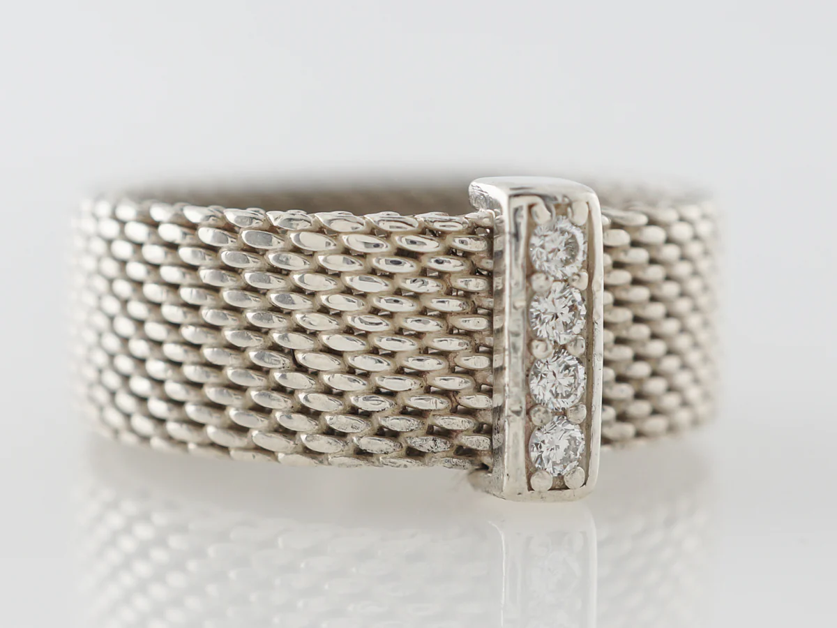 Tiffany & Co. Elsa Peretti Right Hand Ring in Sterling Silver - Image 3