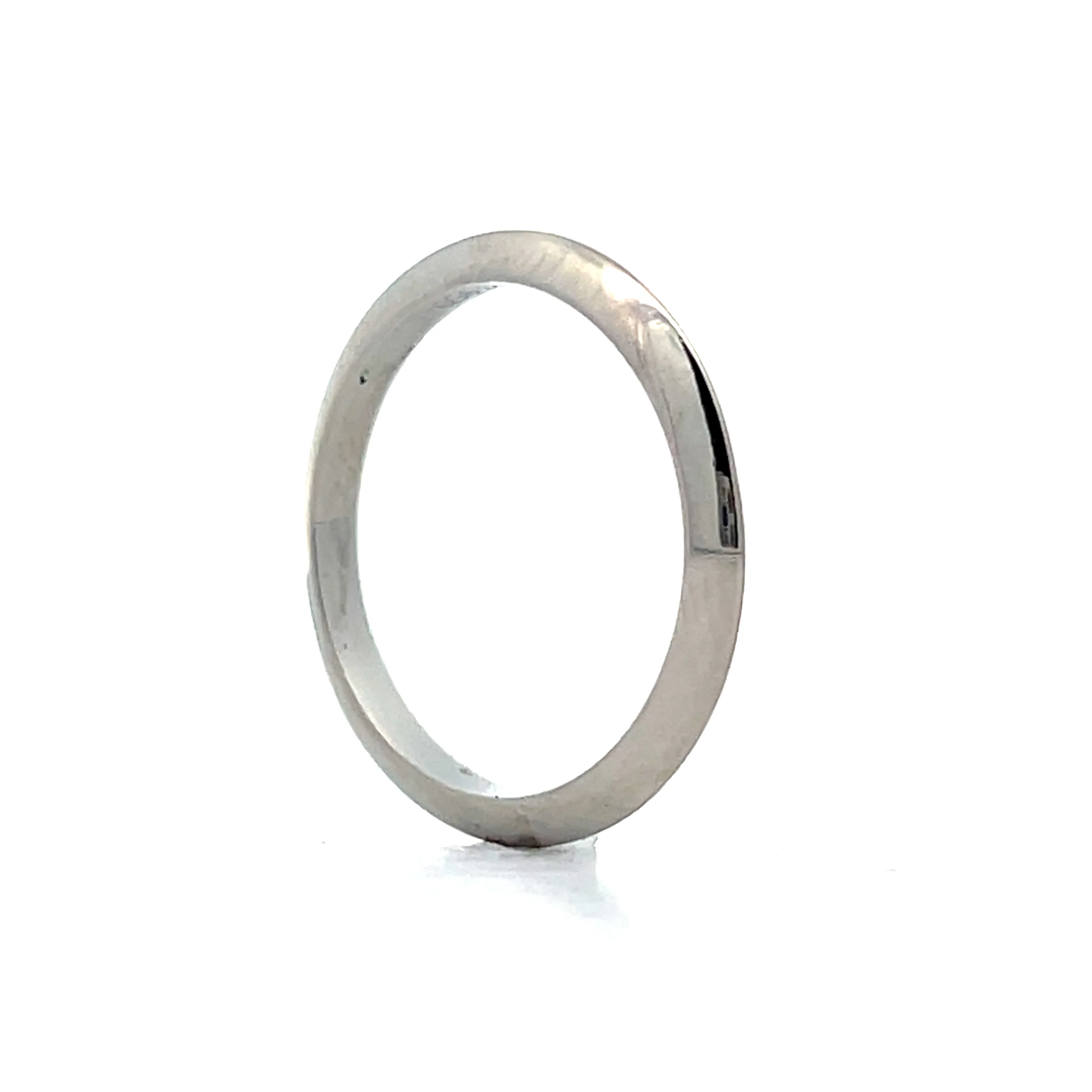 Tiffany & Co Knife Edge Wedding Band in Platinum - Image 5