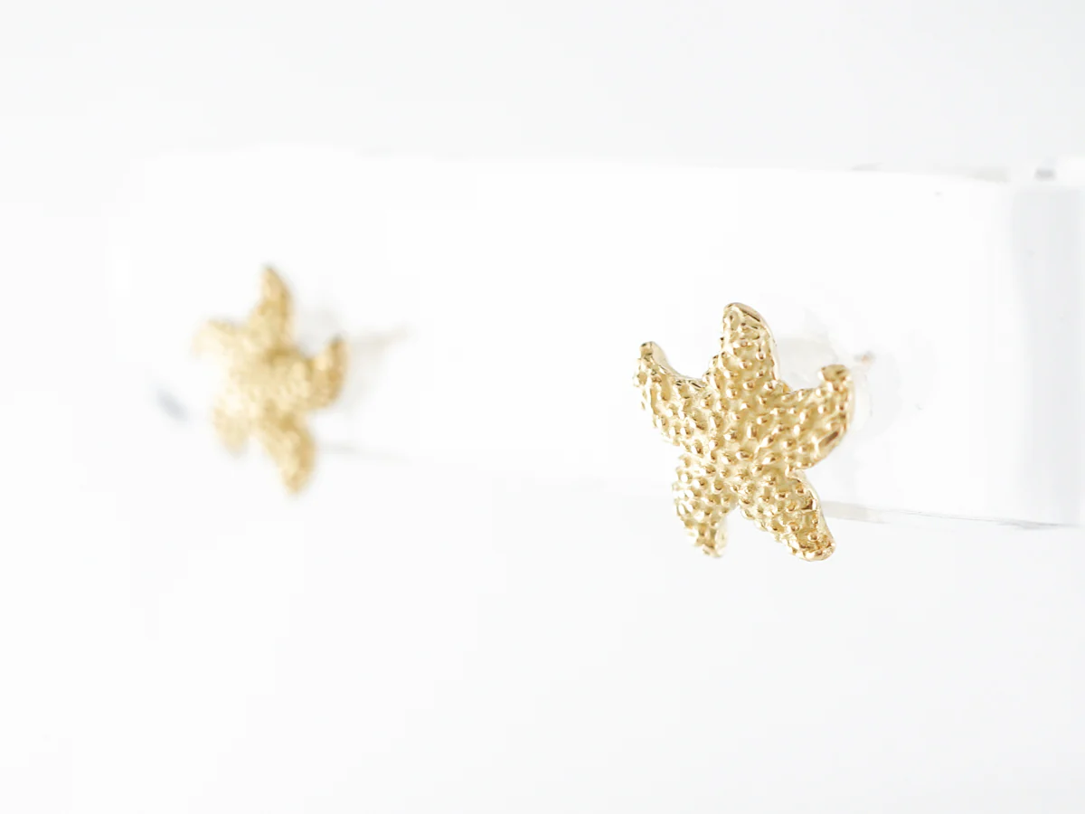 Tiffany & Co. Starfish Earrings in 18k Yellow Gold - Image 3