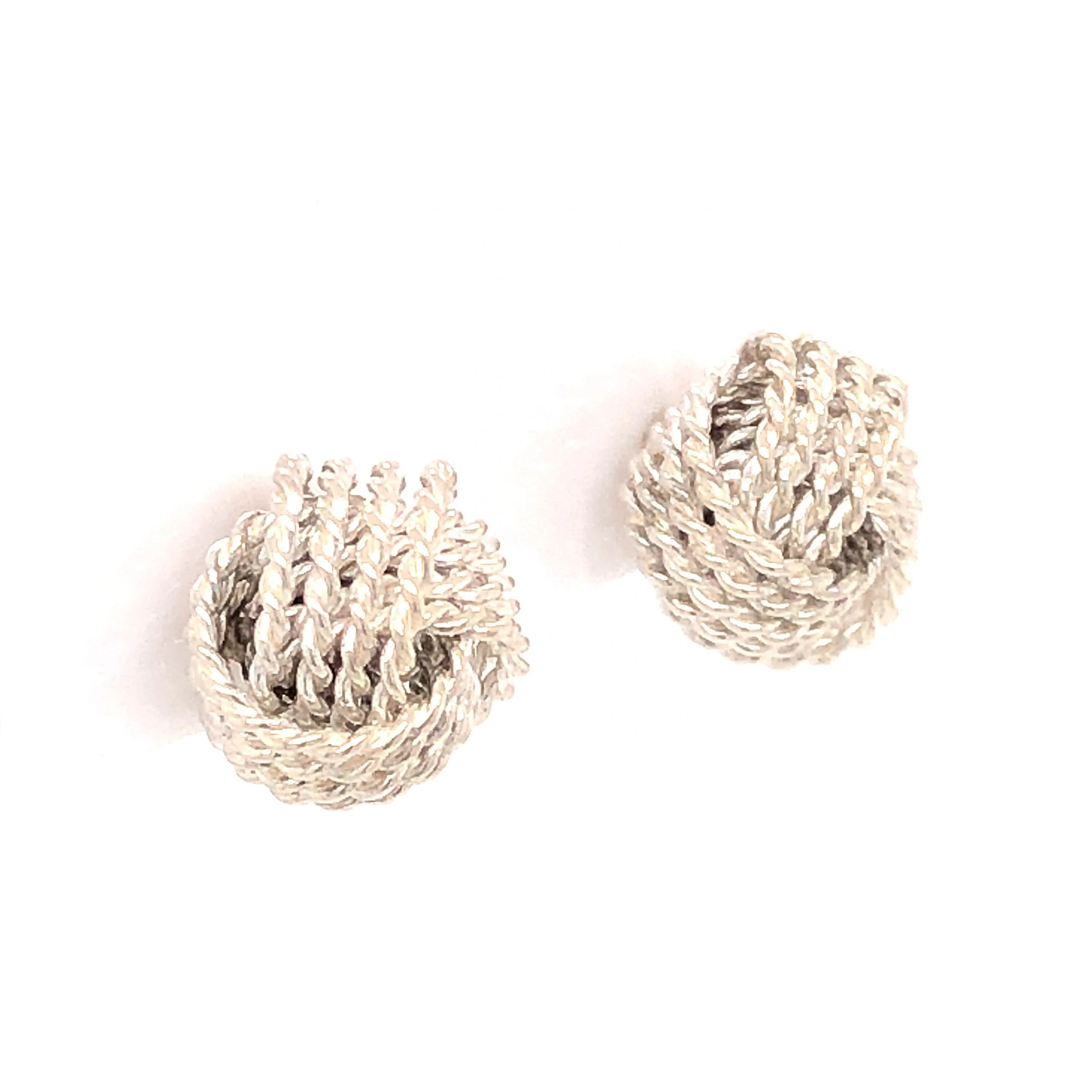 Tiffany & Co. Stud Earrings in Sterling Silver - Image 3