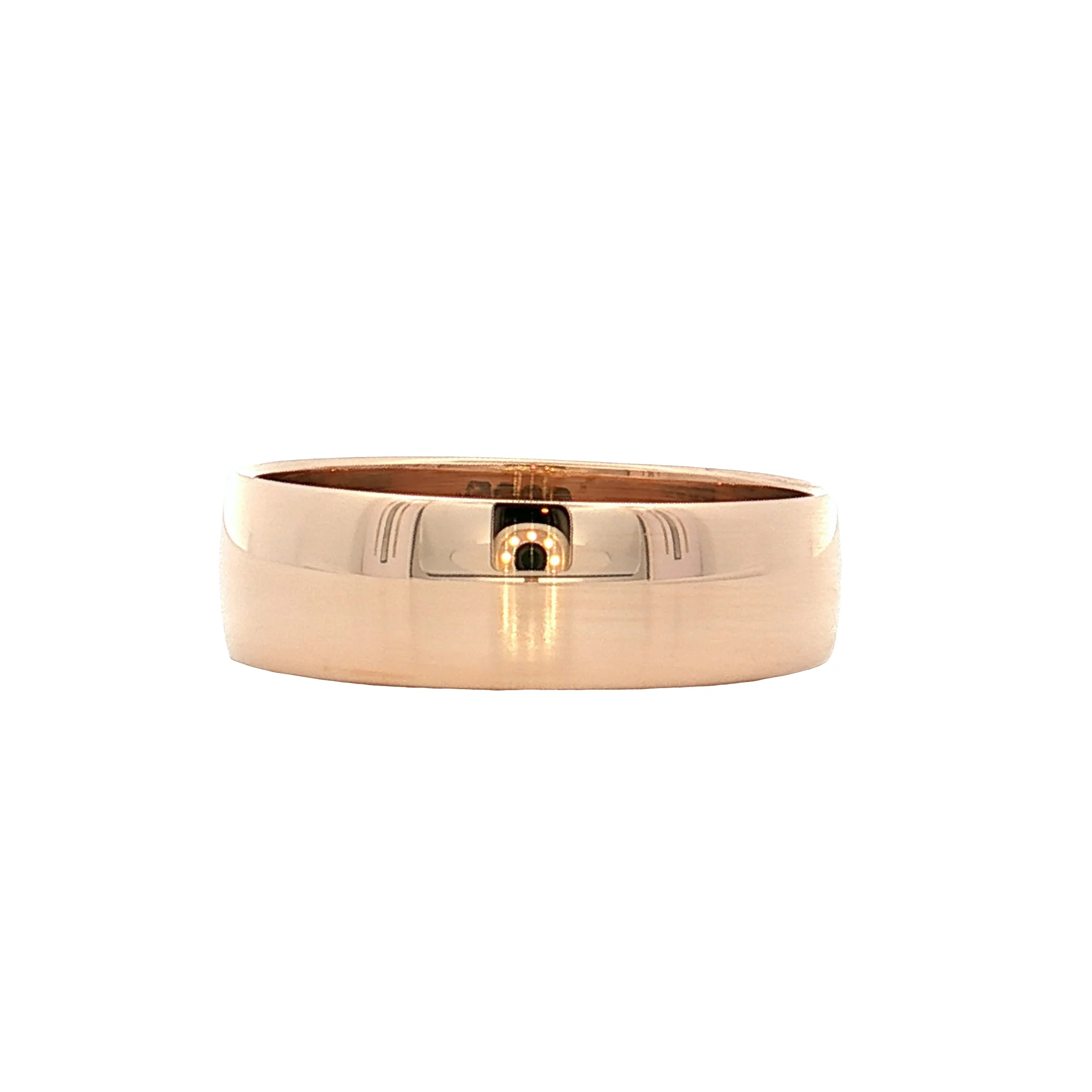 Victorian Antique Wide Wedding Band 10k Yellow Gold - Image 2