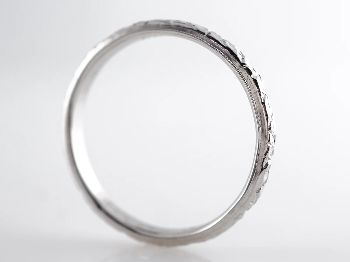 Vintage Belais Brothers Men's Wedding Band in 18k - Image 2
