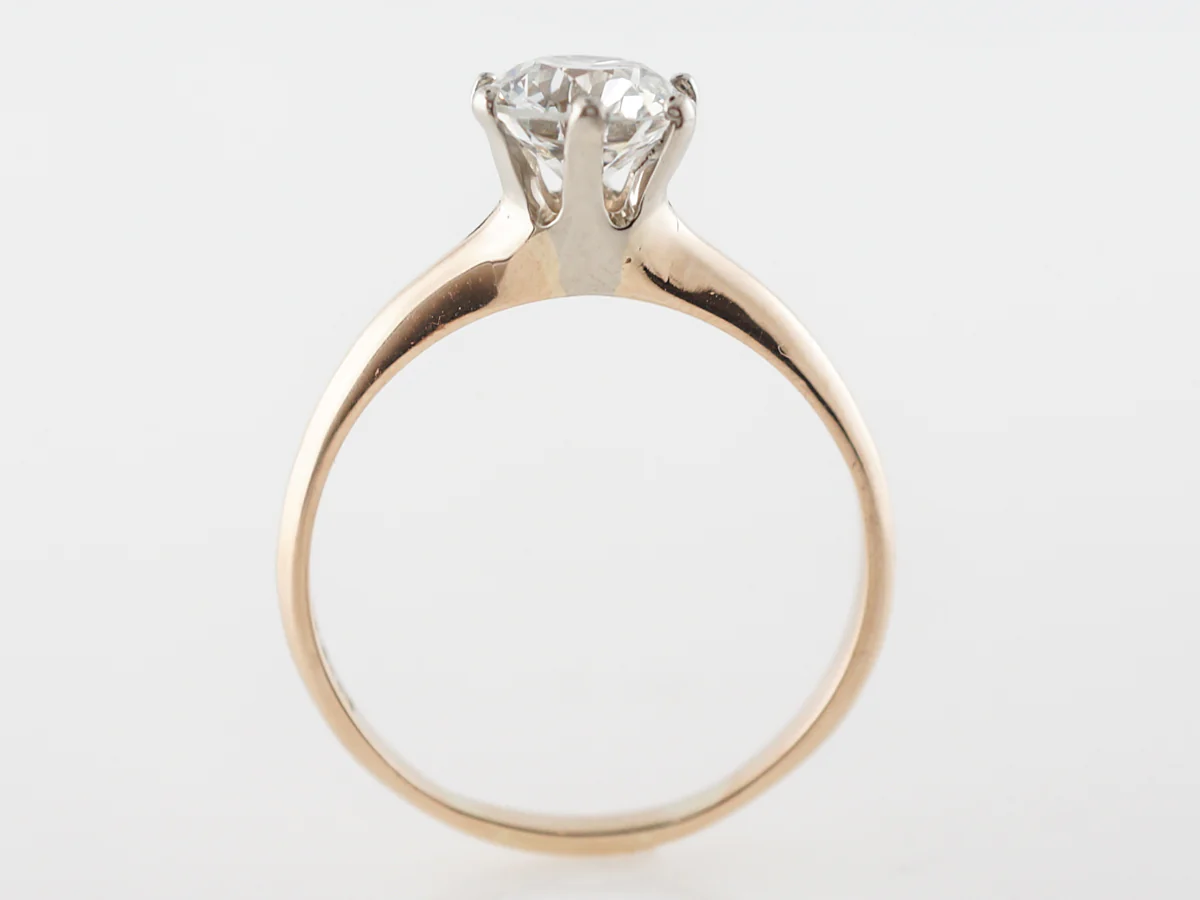 Vintage Ostby & Barton Diamond Engagement Ring - Image 4