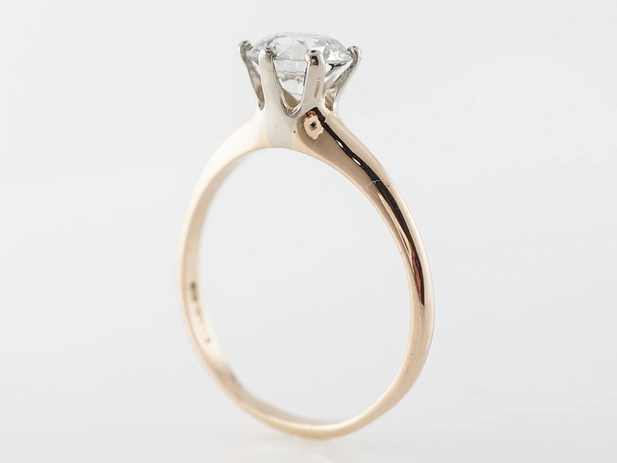 Vintage Ostby & Barton Diamond Engagement Ring - Image 5
