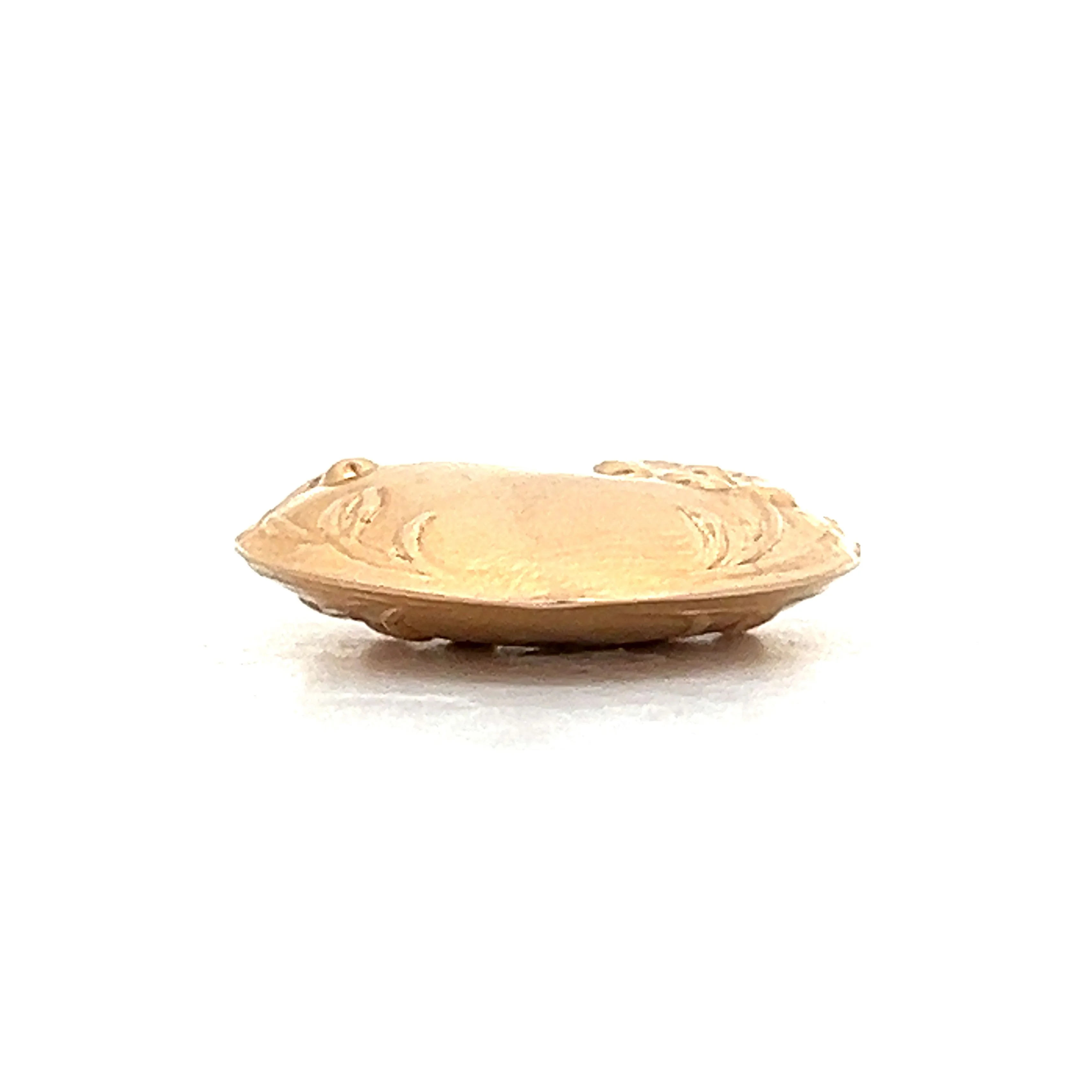 Vintage Victorian Heart Pendant in Yellow Gold - Image 2