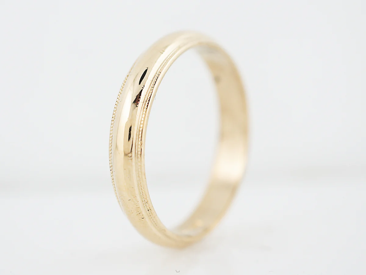 Wedding Band Modern Tiffany & Co in 18k Yellow Gold - Image 3