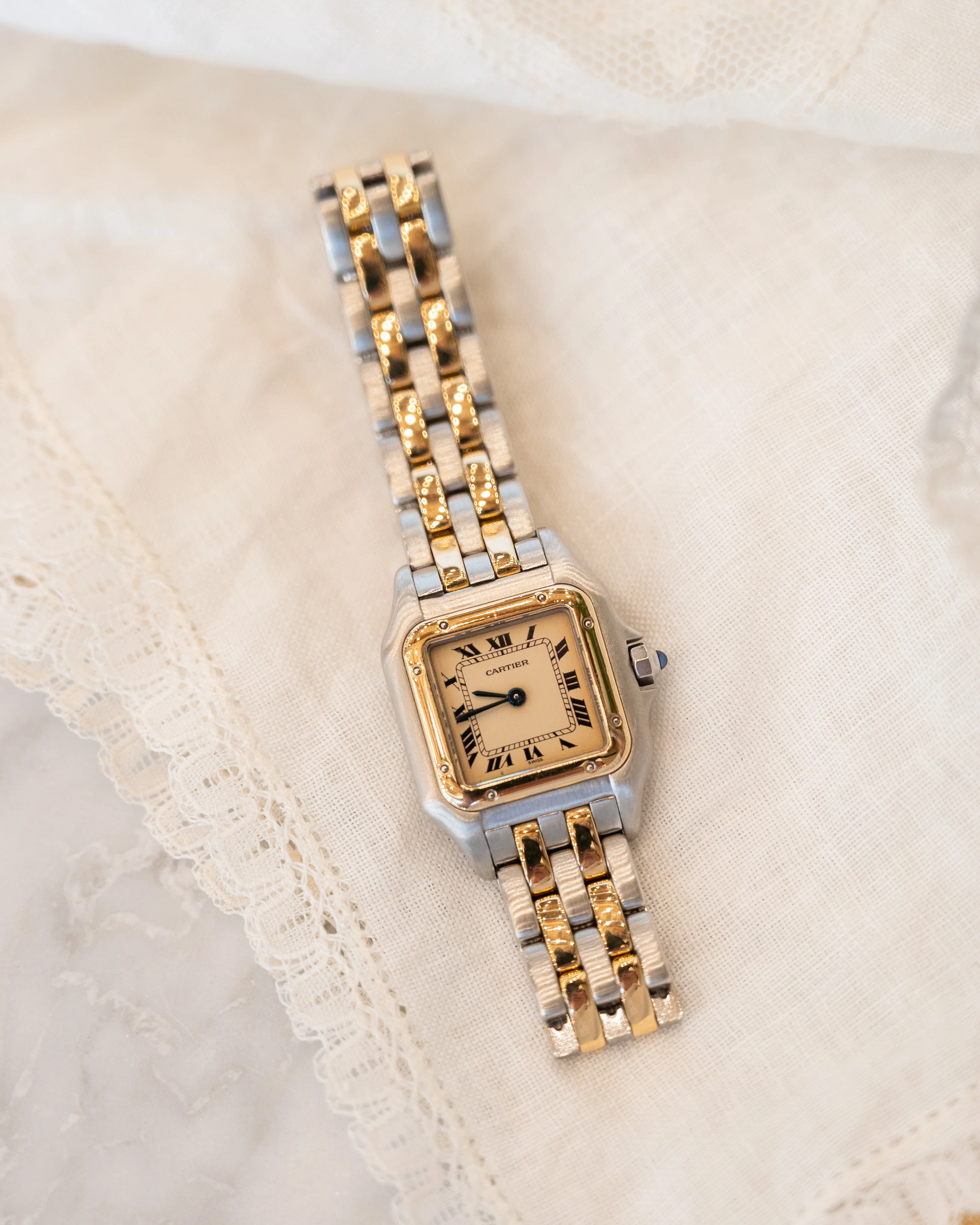 Women's Cartier Panthere 22mm Watch 18k Two-Tone 166921 - Image 5